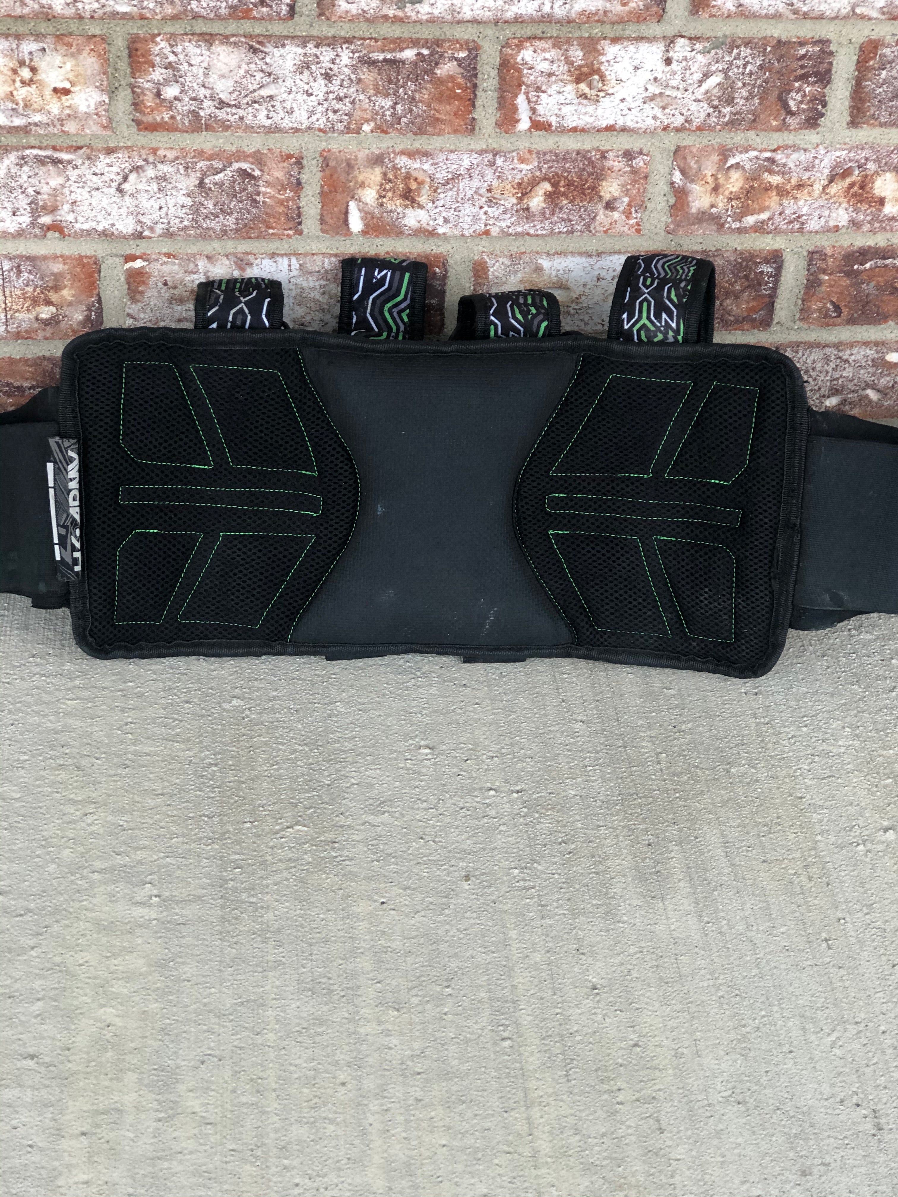 Used HK Army Eject Harness - Black/Green - 4 + 7
