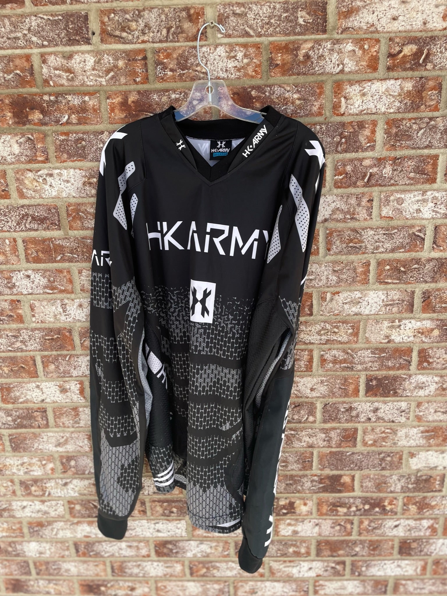 Used HK Army Jersey - Black / Grey - 3XL