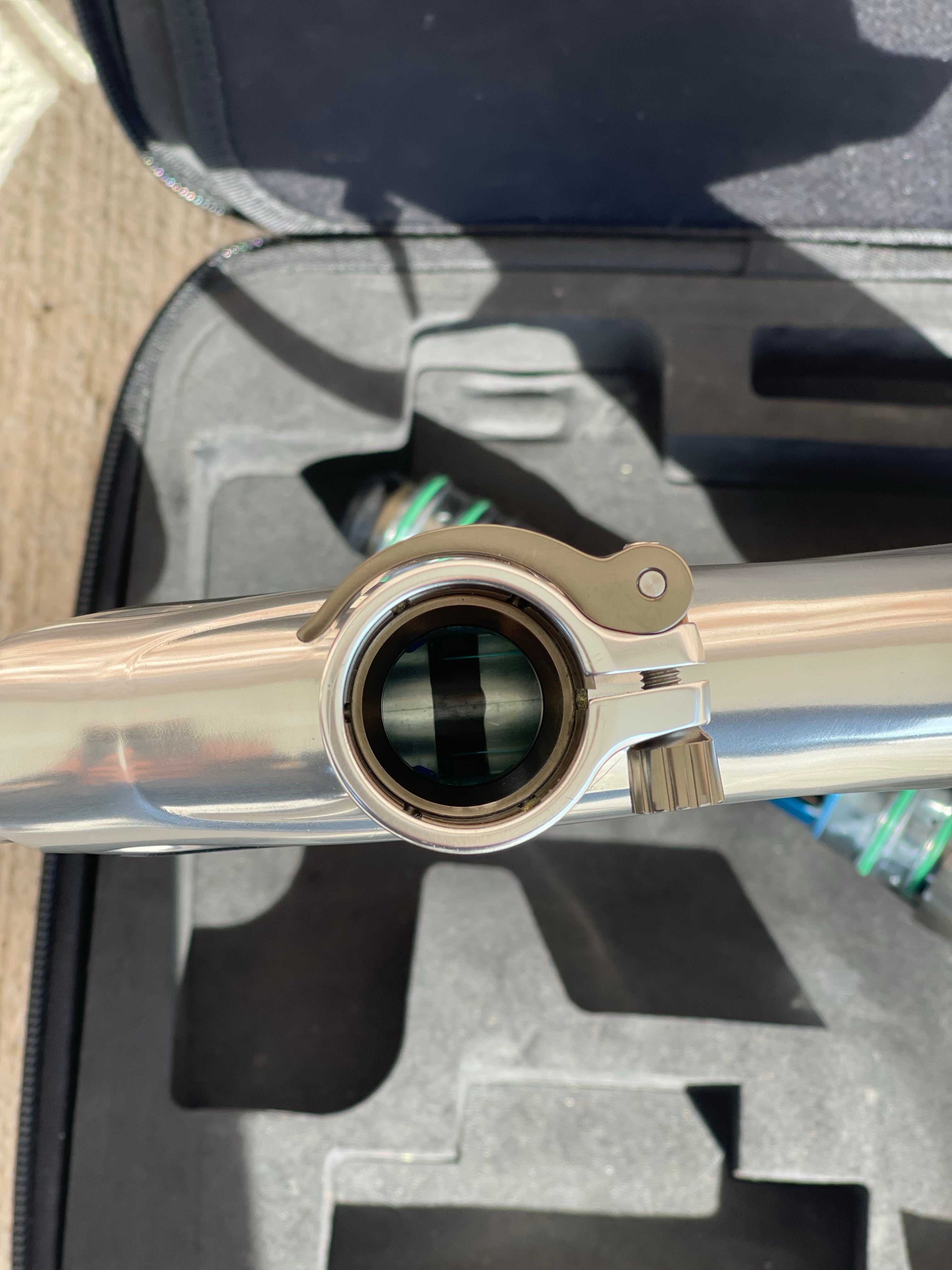 Used Dye M3+ Paintball Gun PGA Champagne w/ Black Grips Punishers