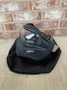 Used V-Force Grills Paintball Mask - Black - 2 lenses - Soft Goggle Bag - Visor - Extra Goggle Strap