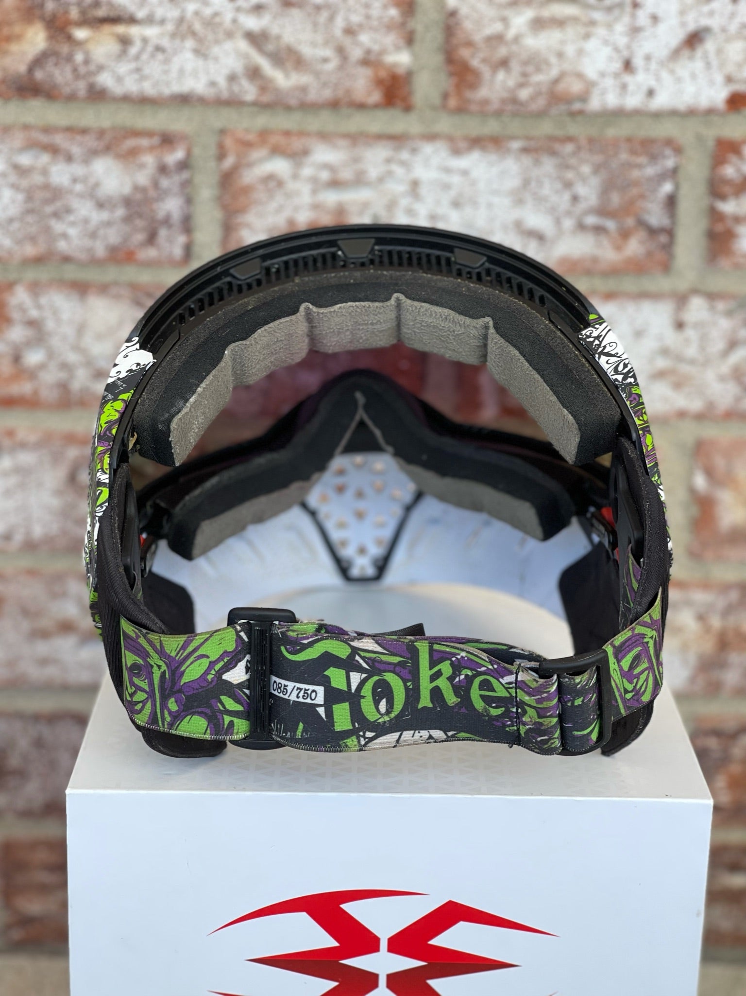 Used Empire EVS Paintball Mask - Joker Edition