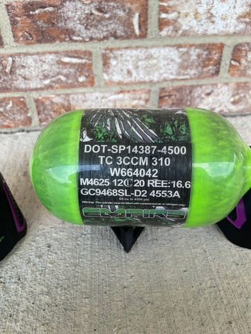 Used Empire Carbon Fiber 68/4500 Paintball Tank - Joker Edition