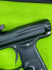 Used Empire Axe Paintball Gun - Black w/ Low rise Feedneck & Exalt Case