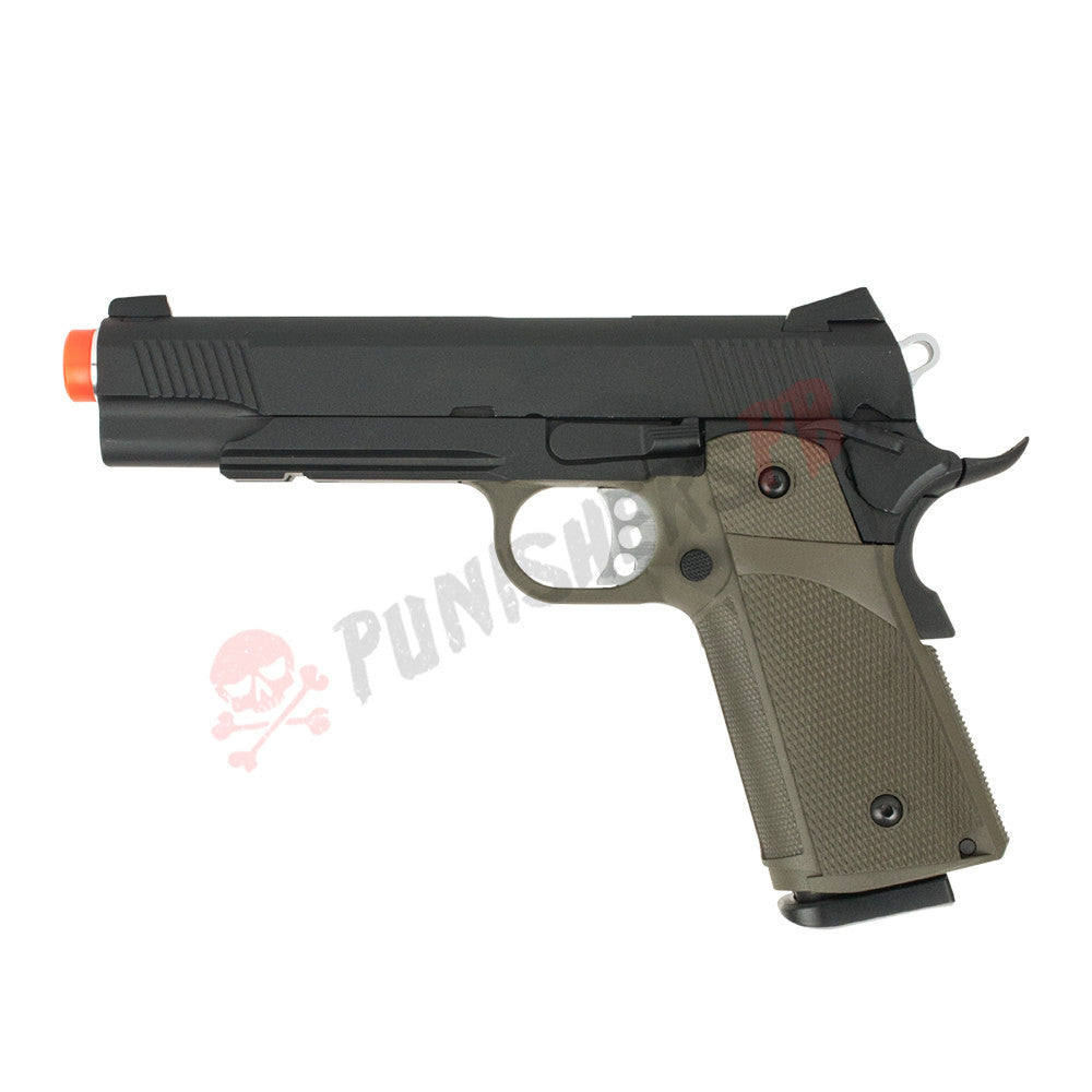 Valken K1911 Gas Full Metal - Black/OD Grip