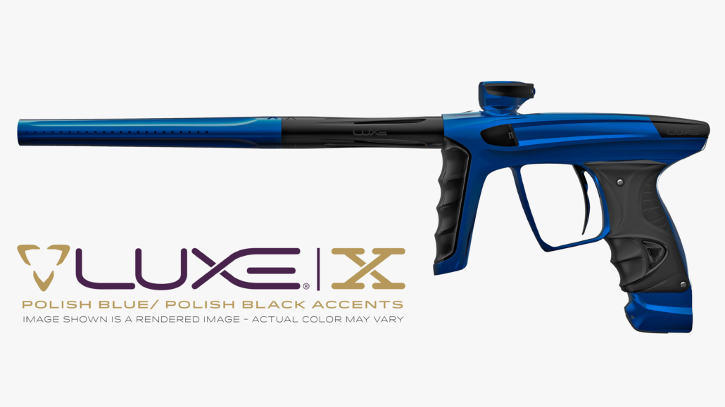 DLX Luxe X - Polished Blue / Polished Black