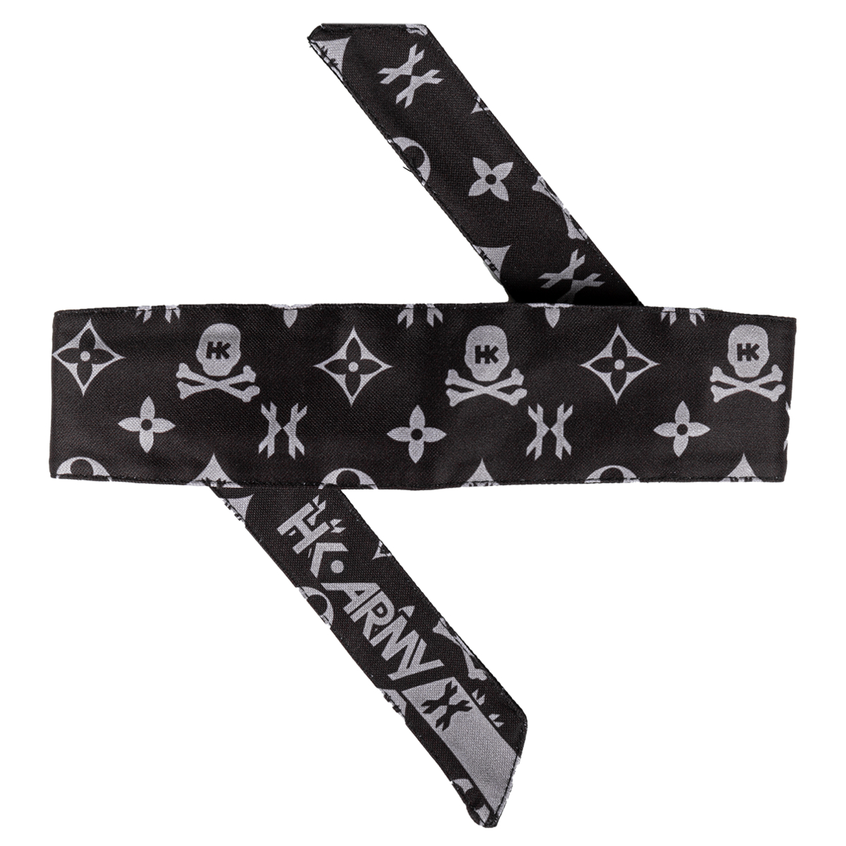 HK Army Monogram Black/Grey Headband