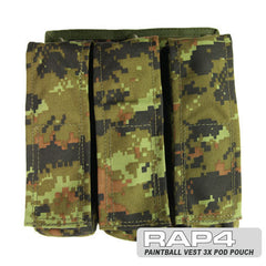 Triple Pod Pouch for Strikeforce/Tactical Ten Vest CADPAT