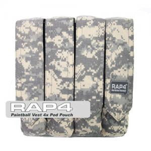 Quad Pod Pouch (Back) for Strikeforce/Tactical Ten Vest ACU
