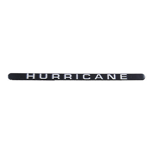 Logo Plate, Hurricane