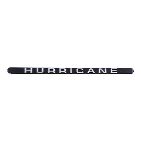 Logo Plate, Hurricane