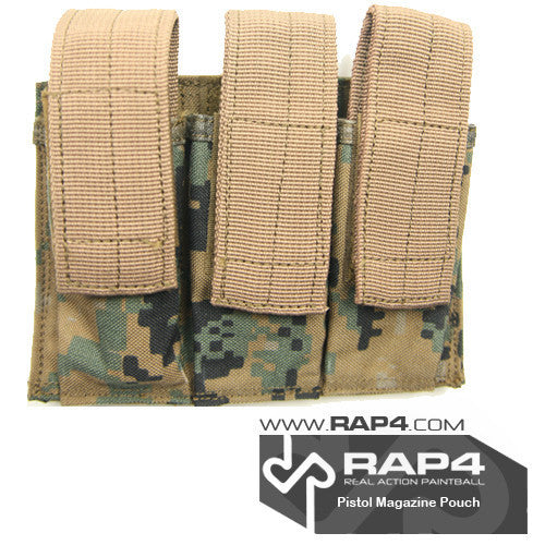 Pistol Magazine Pouch for Strikeforce/Tactical Ten Vest MARPAT