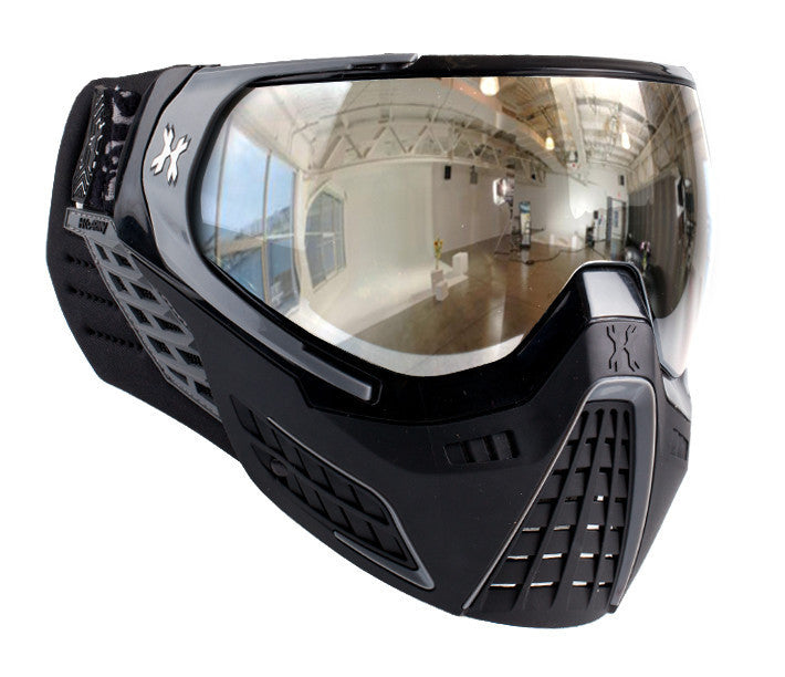 KLR Goggle Platinum (Black/Grey - Chrome Lens)