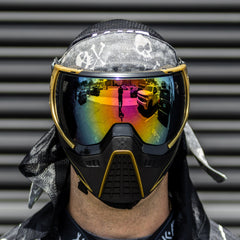 HK Army KLR Goggle - Prestige (Black/Gold w Fusion lens)