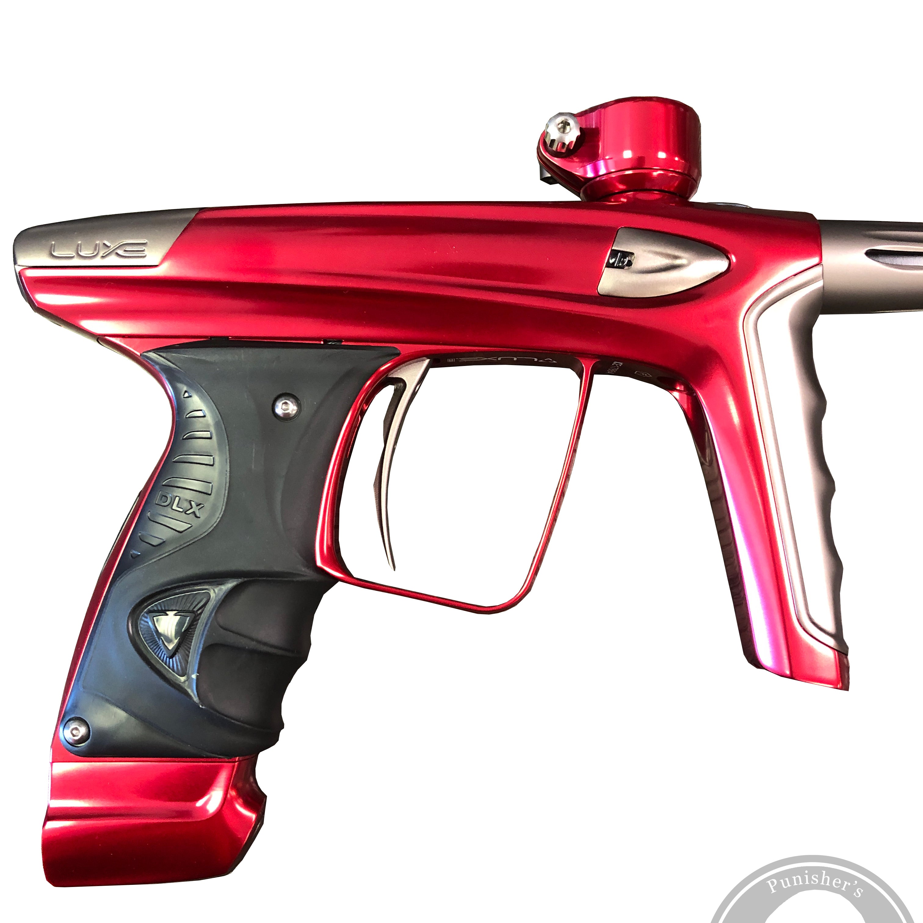 DLX Luxe Ice Paintball - Polished Red / Dust Grey