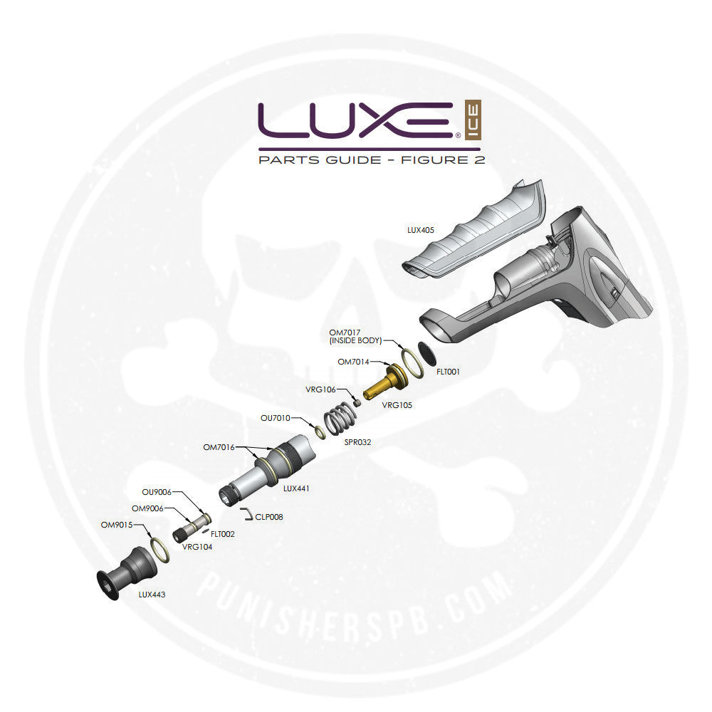 DLX Luxe Ice Regulator Parts List   Pick The Part You Need!