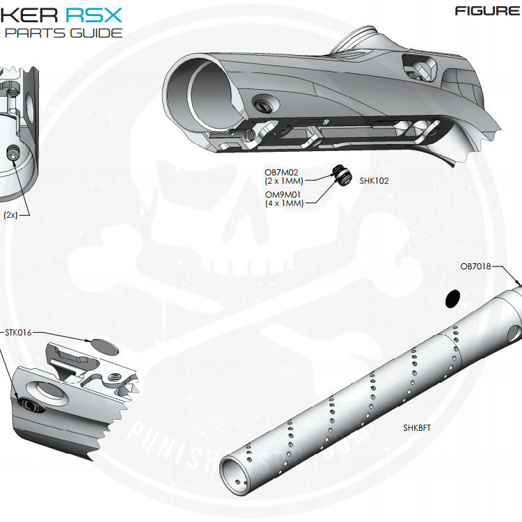 SP Shocker RSX Body Parts List - Pick The Part You Need!