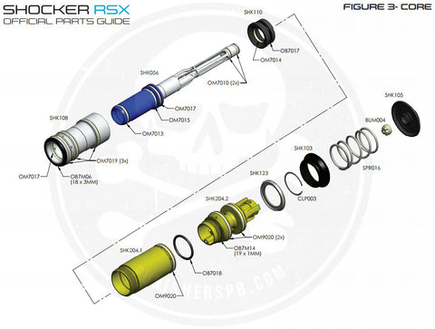 SP Shocker Bolt System Parts List - Pick The Part You Need!