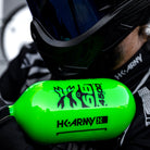 HK Army "Extra Lite" Carbon Fiber Tank - Standard Reg - RUSH - 68/4500 PSI - Neon Green/Black