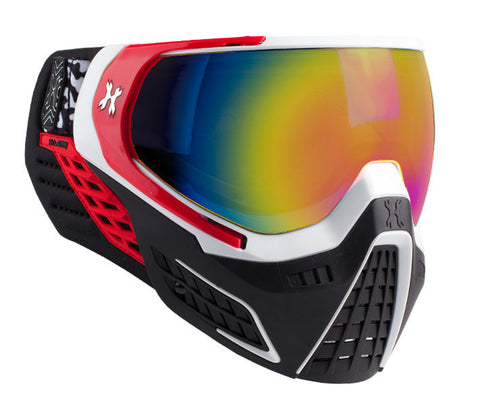 KLR Goggle Scorch (White/Red - Fusion Lens)