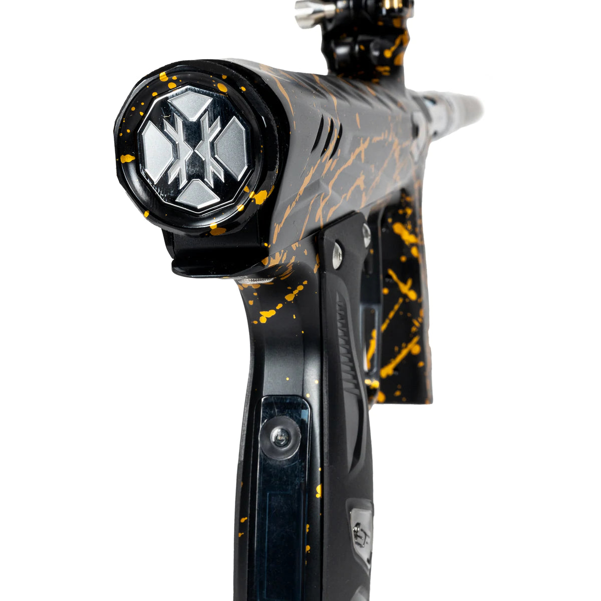 HK Army Shocker AMP Paintball Gun - Prestige Splash (Black/Gold)