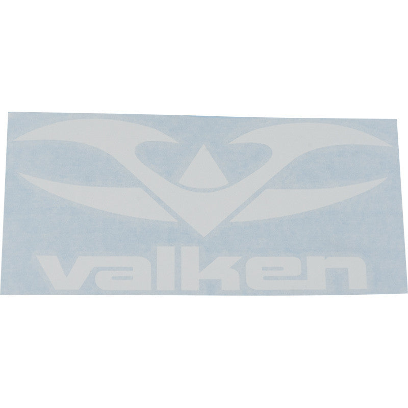 Valken Decal 8" White