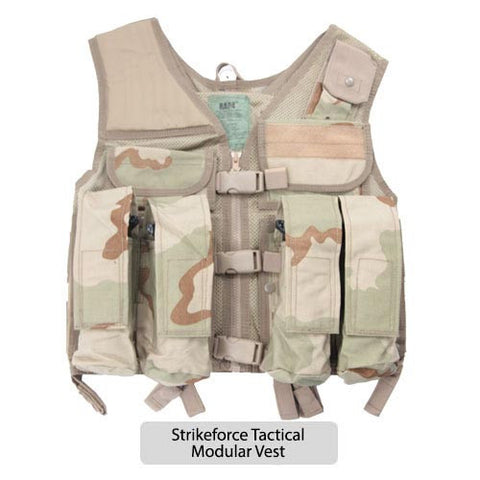Strikeforce Tactical Modular Vest (Large Size) Desert Camo