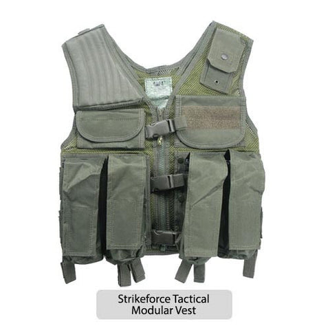 Strikeforce Tactical Modular Vest (Large Size) Olive Drab