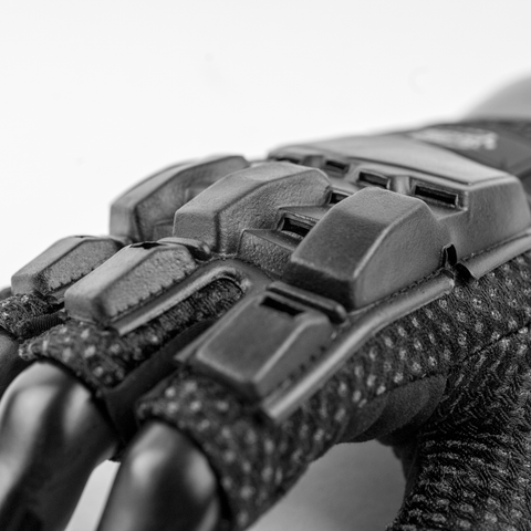 Valken 1/2 Finger Tactical Gloves- Black - XL/XXL