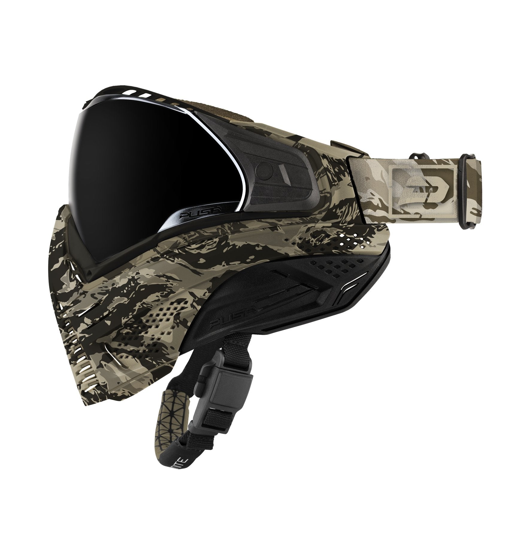 Push Unite Paintball Goggle - Tan Camo