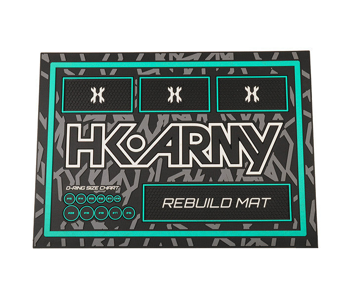 Rebuild Tech Mat - Black/Teal