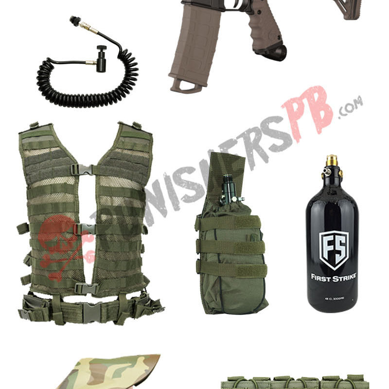 Tippmann TMC Complete Paintball Gun Package