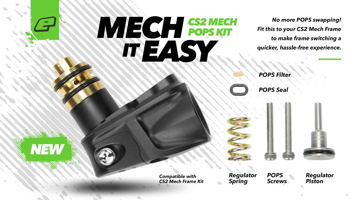 Kit Régulateur POPS / Inline Pour Marker Planet Eclipse 170R - Noir, Neuf En Boîte