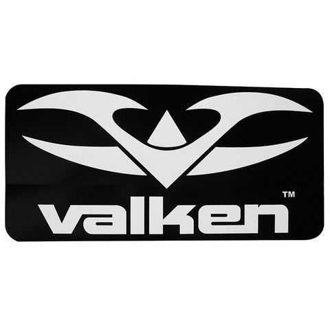 Sticker - Valken Logo-White-Small 1.2" x 2.5"