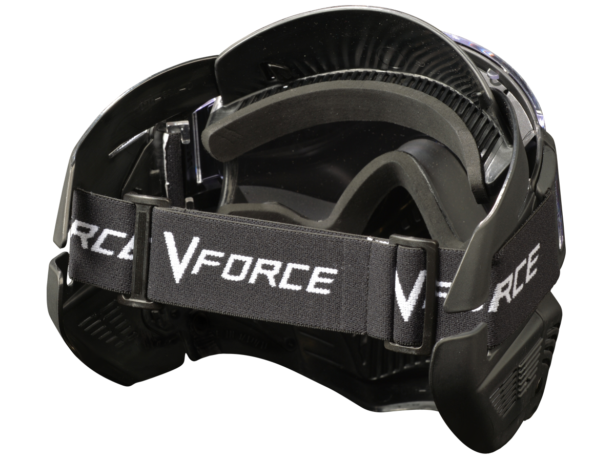 V-Force Armor Paintball Mask - Black - Single Lens