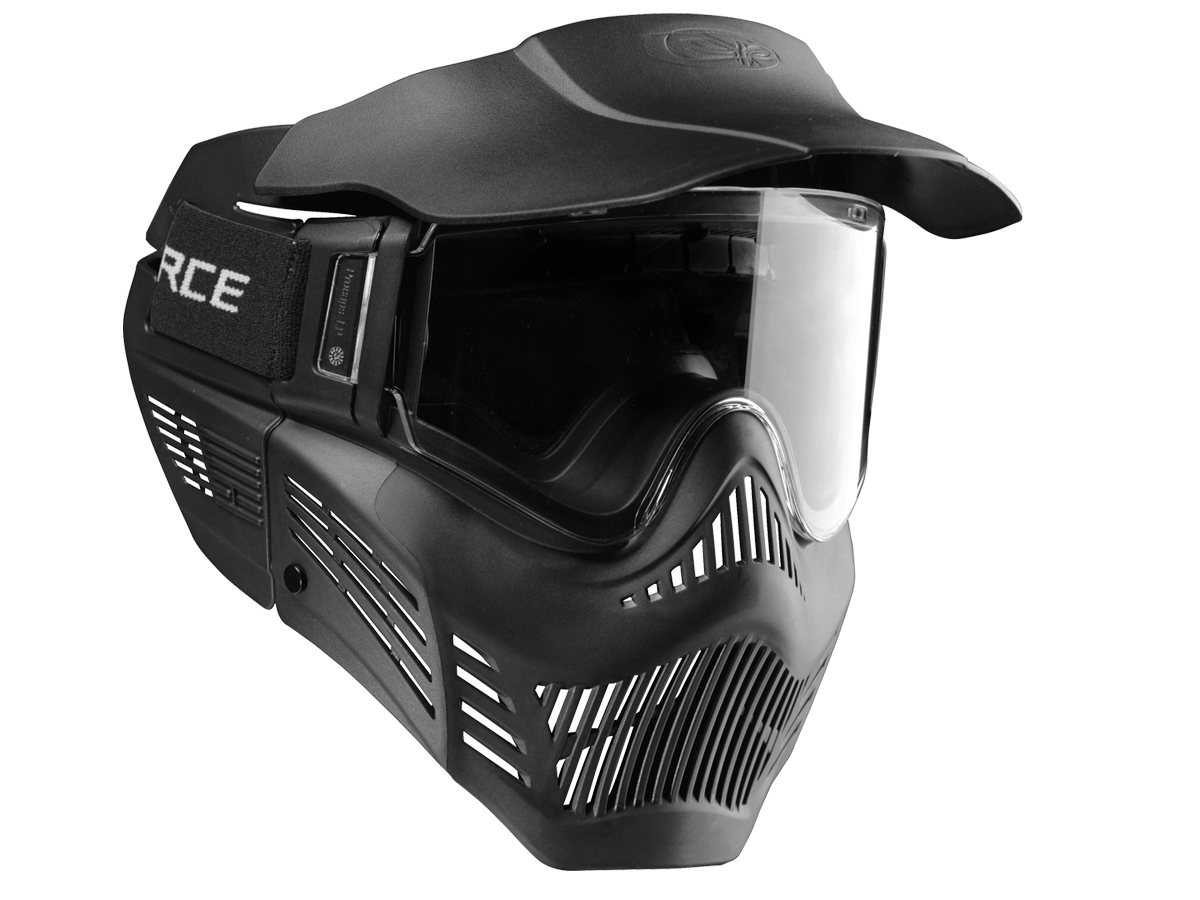 V-Force Armor Paintball Mask - Black - Single Lens