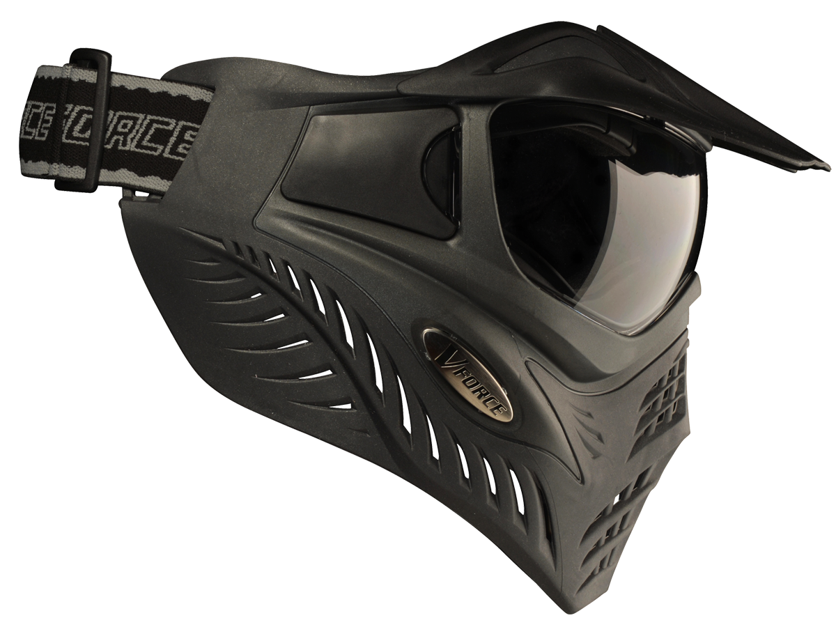 V-Force Grill Paintball Mask - Black (Shadow)