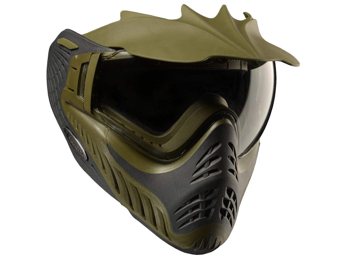 V-Force Profiler Paintball Mask - Reverse Olive