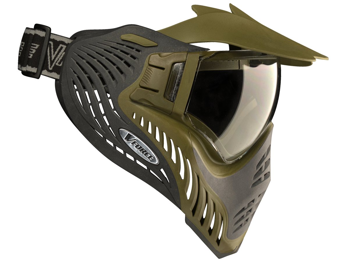 V-Force Profiler Paintball Mask - Reverse Olive