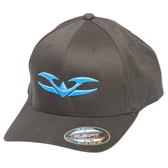 Hat - Flex Fit - Valken V Logo S/M Neon Blue