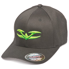 Hat - Flex Fit - Valken V Logo L/XL Neon Green