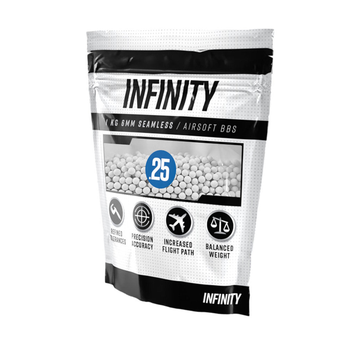 Valken Infinity 0.25g 4000ct Airsoft BBs (1kg)