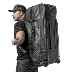 Push Division One Large Roller Gear Bag - Black - Olive Backpack Strap Kit